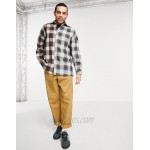 COLLUSION oversized shirt in spliced check