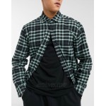 Pull&Bear checked shirt in mint