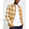 River Island shirt in yellow check  
