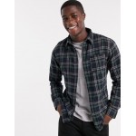 Selected Homme check shirt in green