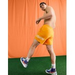 COLLUSION swim shorts in orange