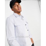 River Island overshirt in blue