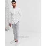 River Island slim oxford shirt in white