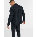 Selected Homme Tailored Studio overshirt in black
