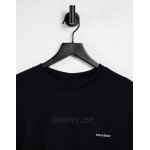 COLLUSION logo long sleeve t-shirt in black