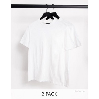  DESIGN 2 pack organic t-shirt with crew neck  