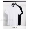  DESIGN 2 pk t-shirt with curved hem  
