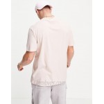 DESIGN organic relaxed fit T-shirt in light pink