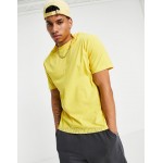 DESIGN organic relaxed fit t-shirt in yellow