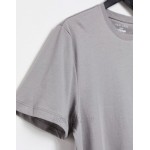 New Look crew t-shirt in light gray