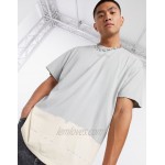 Reclaimed Vintage Inspired washed t-shirt in gray