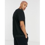 Weekday oversized T-shirt in black