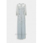 Adrianna Papell BEADED COVERED COCKTAIL LONG Occasion wear blue heather/light blue