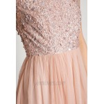 Lace & Beads PICASSO CAP SLEEVE Occasion wear nude belle/light pink