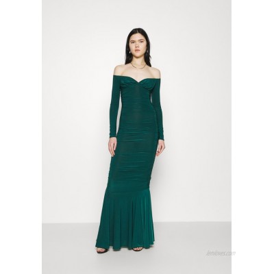 Missguided RUCHED FISHTAIL Occasion wear dark green 