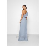 Nly by Nelly YOUR FINE FRILL GOWN Occasion wear dusty blue/yellow