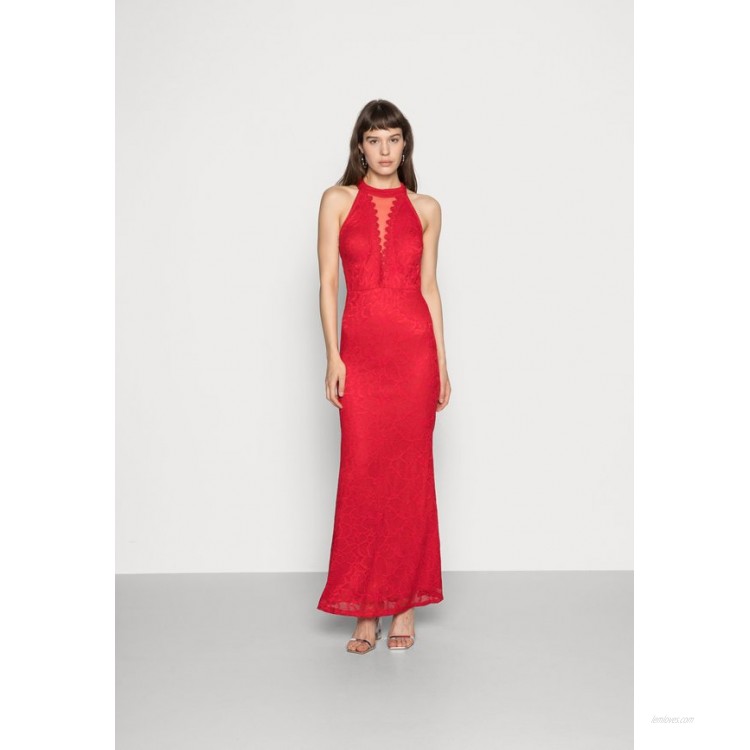 WAL G. HIGH NECK MAXI Occasion wear red