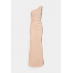 WAL G TALL ONE SHOULDER RUCHED MAXI DRESS Occasion wear salomon/pink/salmon