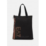EA7 Emporio Armani UNISEX - Tote bag - black/rose gold/black