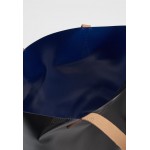 Marni UNISEX - Tote bag - black/eclipse/eggplant/black