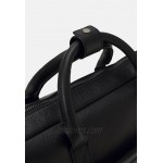 Zign LEATHER UNISEX - Laptop bag - black