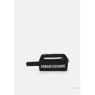 Armani Exchange MAN'S BEAUTY CASE - Travel accessory - black/white/black