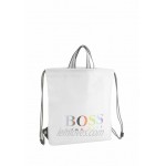 BOSS Drawstring sports bag - open white/off-white