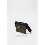Marni HACKNEY FLAT CROSSBODY UNISEX - Across body bag - black/ultramarine/forest green/multi-coloured