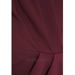 Closet DRAPED FRONT ALINE DRESS Jersey dress maroon/brown