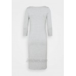 GAP Petite Jersey dress heather grey/light grey