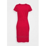 King Louie MONA DRESS Jersey dress chilli red/red