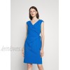 Lauren Ralph Lauren CLEONIE CAP SLEEVE COCKTAIL DRESS Shift dress deep bondi blue/blue 