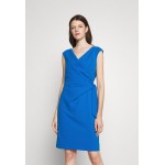 Lauren Ralph Lauren CLEONIE CAP SLEEVE COCKTAIL DRESS Shift dress deep bondi blue/blue
