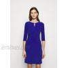 Lauren Ralph Lauren MID WEIGHT DRESS TRIM Shift dress french ultramarin/blue 