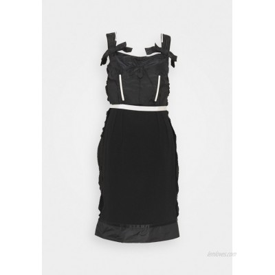 MOSCHINO DRESS Shift dress fantasy black/black 