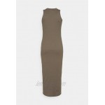 Vero Moda Tall VMLAVENDER CALF DRESS Jersey dress bungee cord/brown