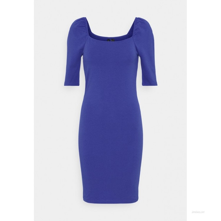 Vero Moda VMGLORIA SHORT DRESS Jersey dress dazzling blue/royal blue