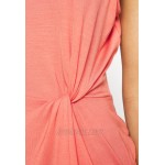 Vero Moda VMKIANA DRESS Jersey dress spiced coral/coral