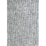 Dorothy Perkins Petite TIE WAIST ROLL NECK MIDI DRESS Jumper dress grey marl/grey