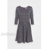 GAP PONTE DRESS Jumper dress grey/black/black 