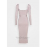 Missguided SWEETHEART BELTED MIDAXI DRESS Jumper dress lilac